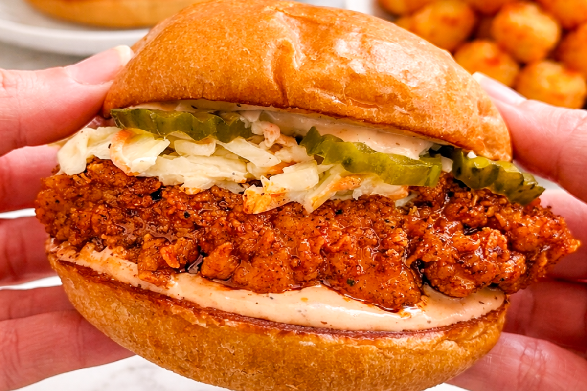 Crispy Nashville Hot Chicken Sandwiches