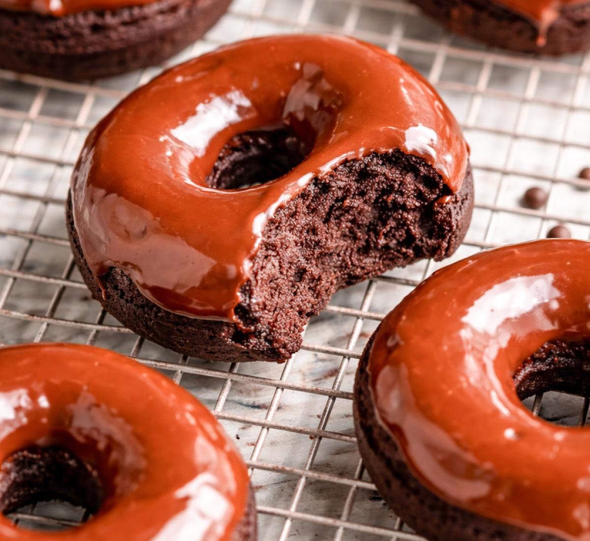 Healthy High Protein Chocolate Donuts